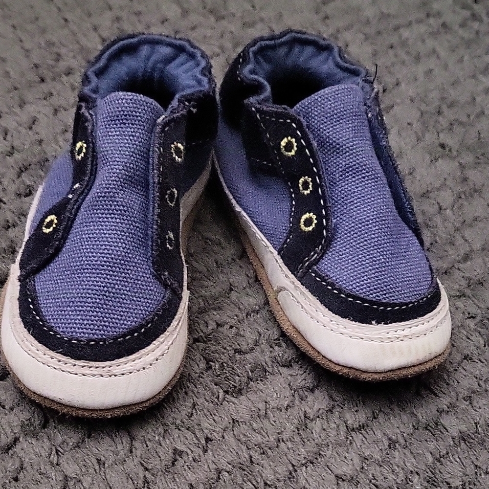 Stylish Navy Blue Kids Shoes